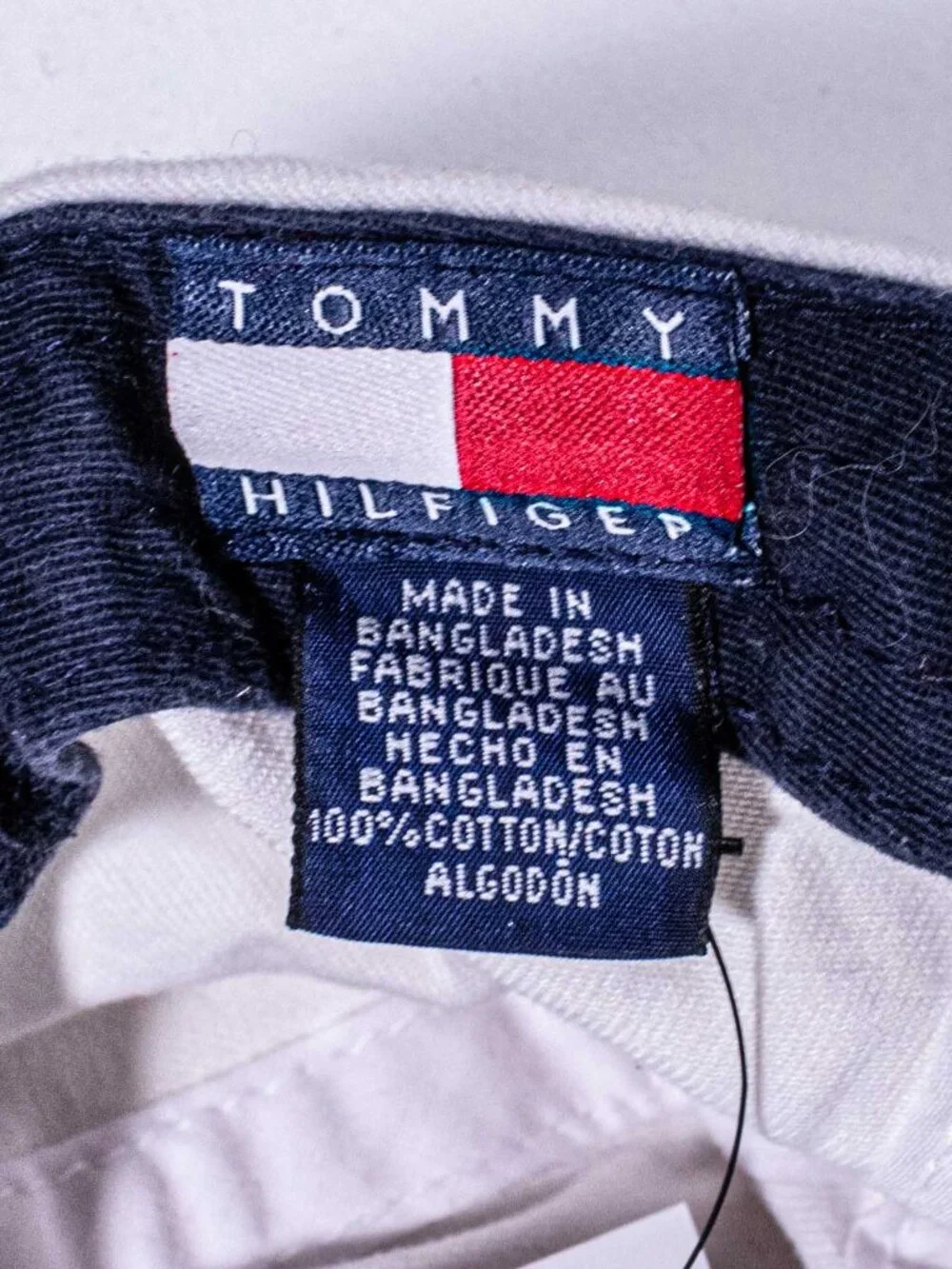 Vintage 90s Tommy Hilfiger Flag Hat Toddler Kids Cap Size S M Retro Hip Hop